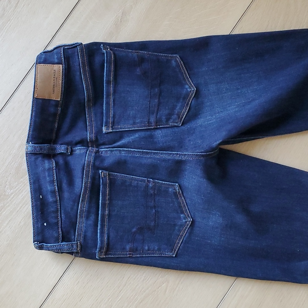 AE High Rise Jegging 0 Short - Picture 4 of 5